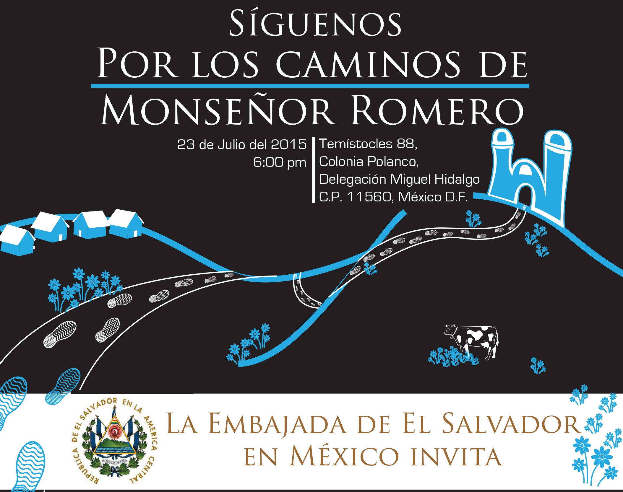 presentación del libro Por los Caminos de Monseñor Romero