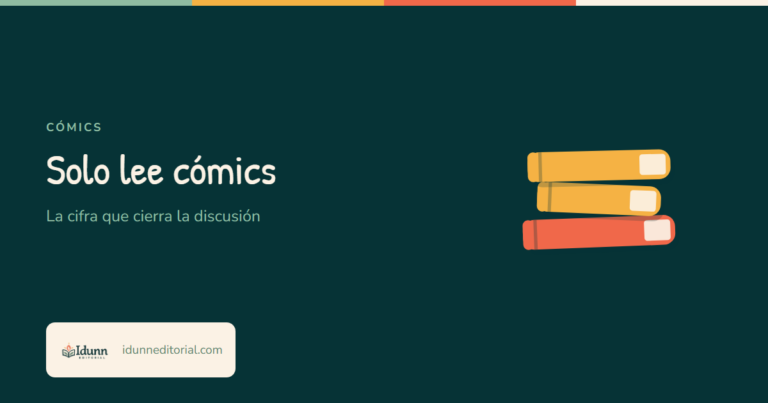 Solo lee cómics: la cifra que cierra la discusión