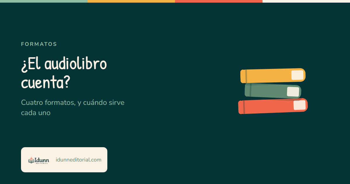 ¿El audiolibro cuenta como leer? Cuatro formatos