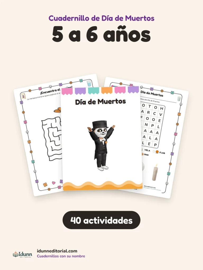 Cuadernillo de Día de Muertos completo