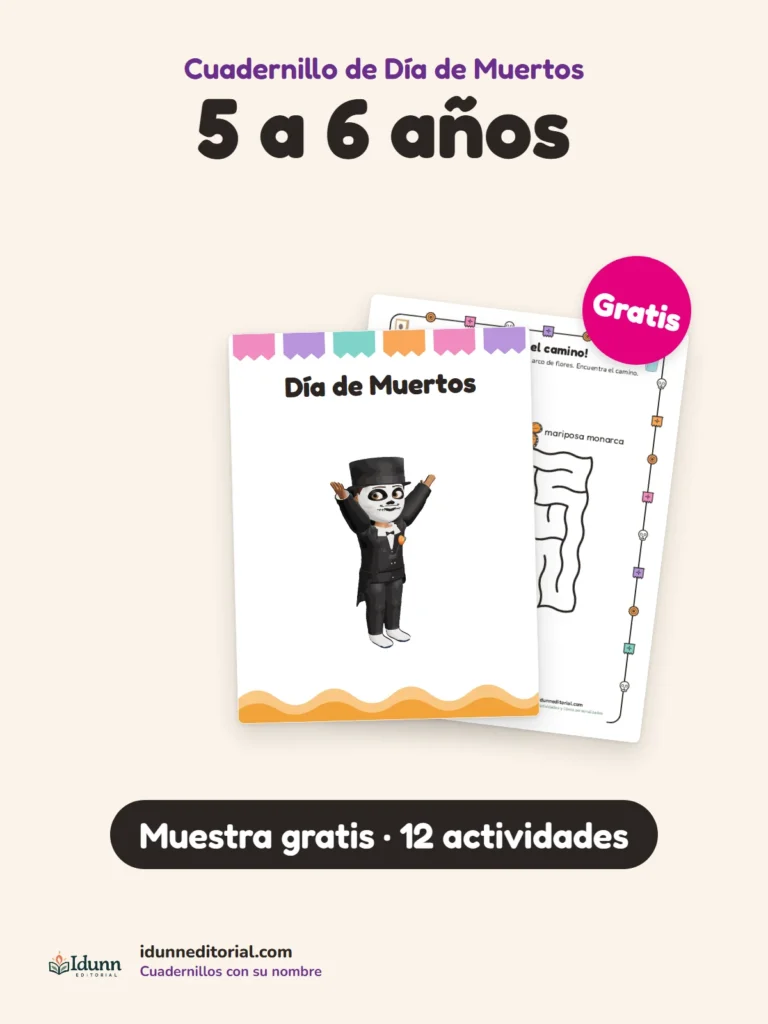 Muestra gratis del cuadernillo