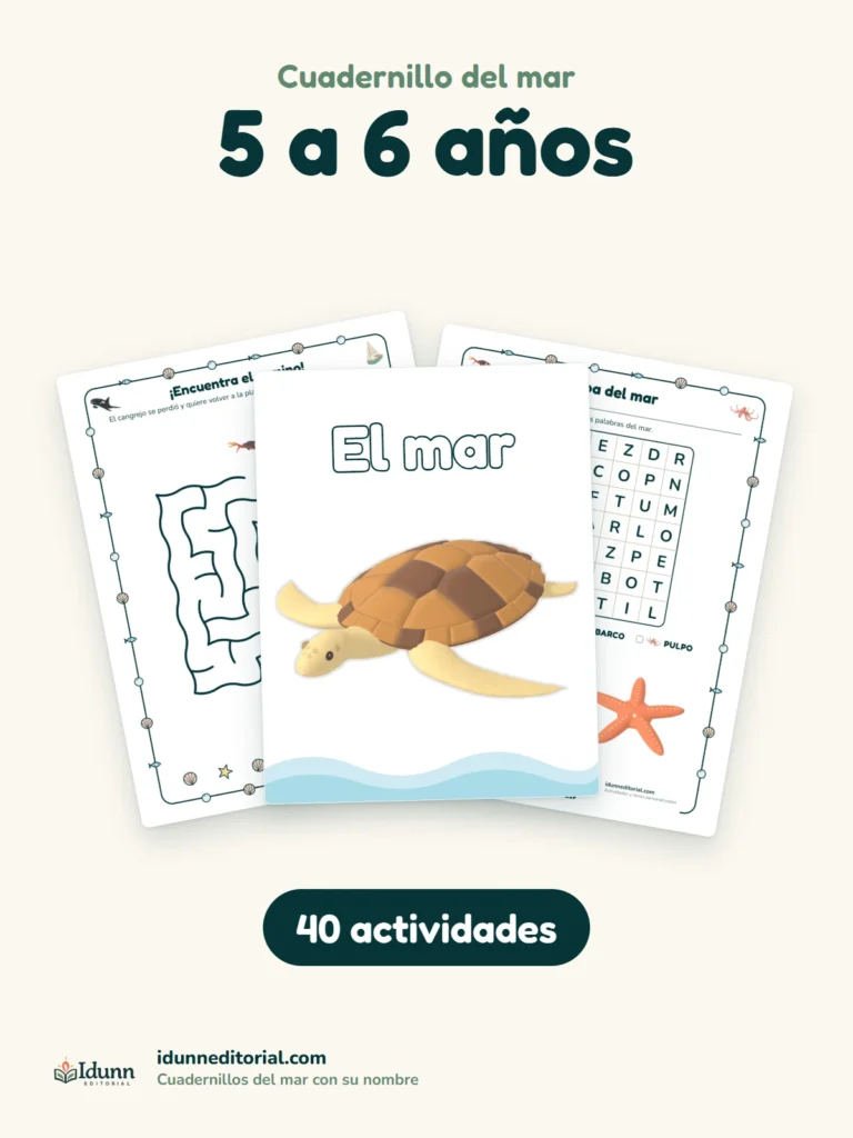 Cuadernillo del mar completo