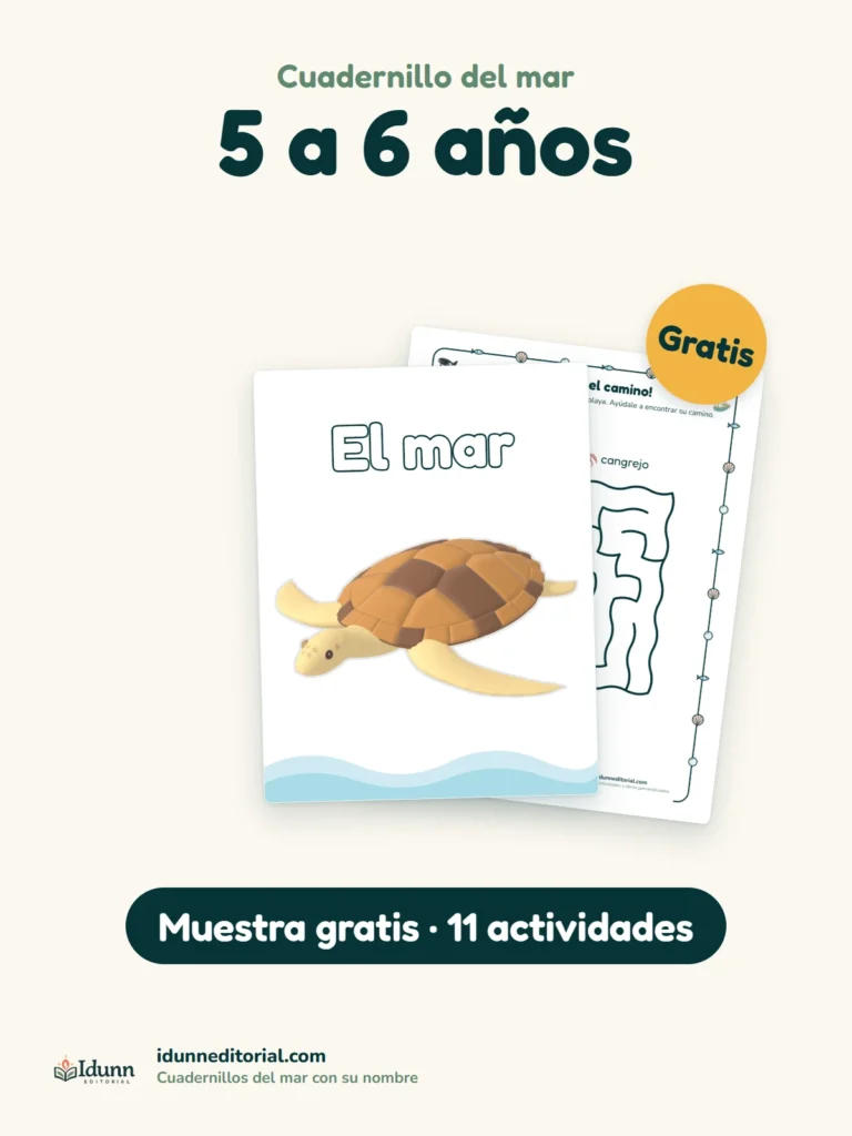Muestra gratis del cuadernillo del mar