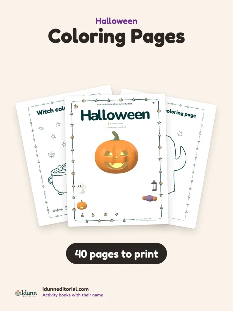 Halloween Coloring Pages for Kids