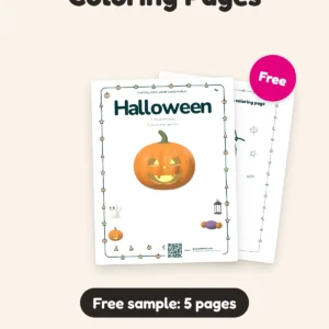 Free Halloween Coloring Pages: 5-Page Sample