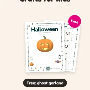 Free Halloween Craft: Ghost Garland
