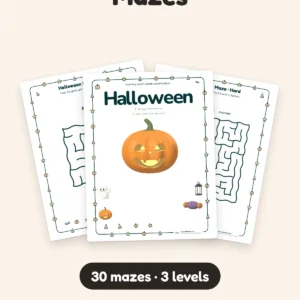 Halloween Mazes for Kids
