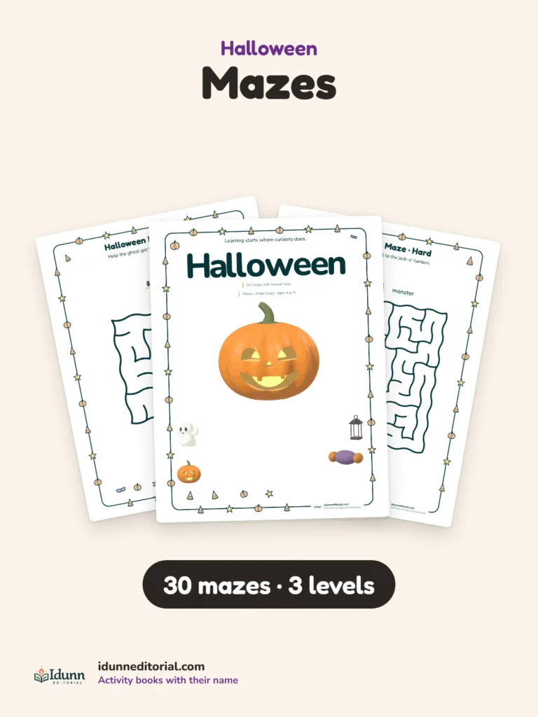 Halloween Mazes for Kids