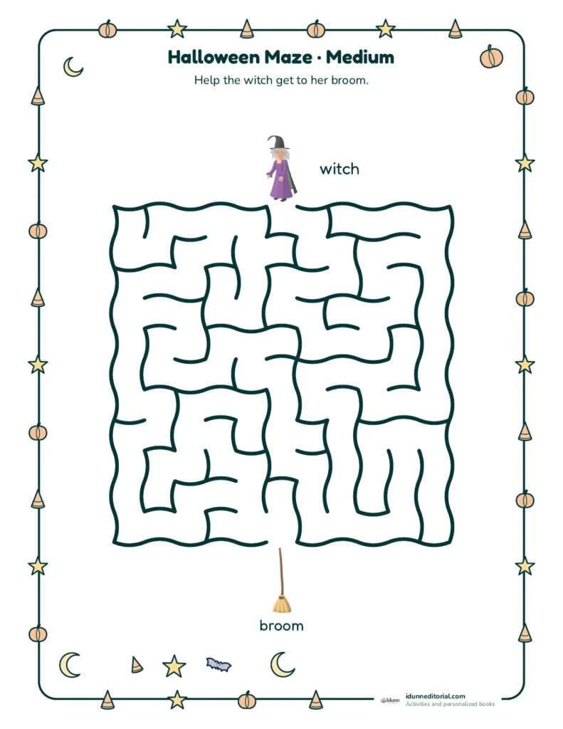 Halloween Mazes for Kids
