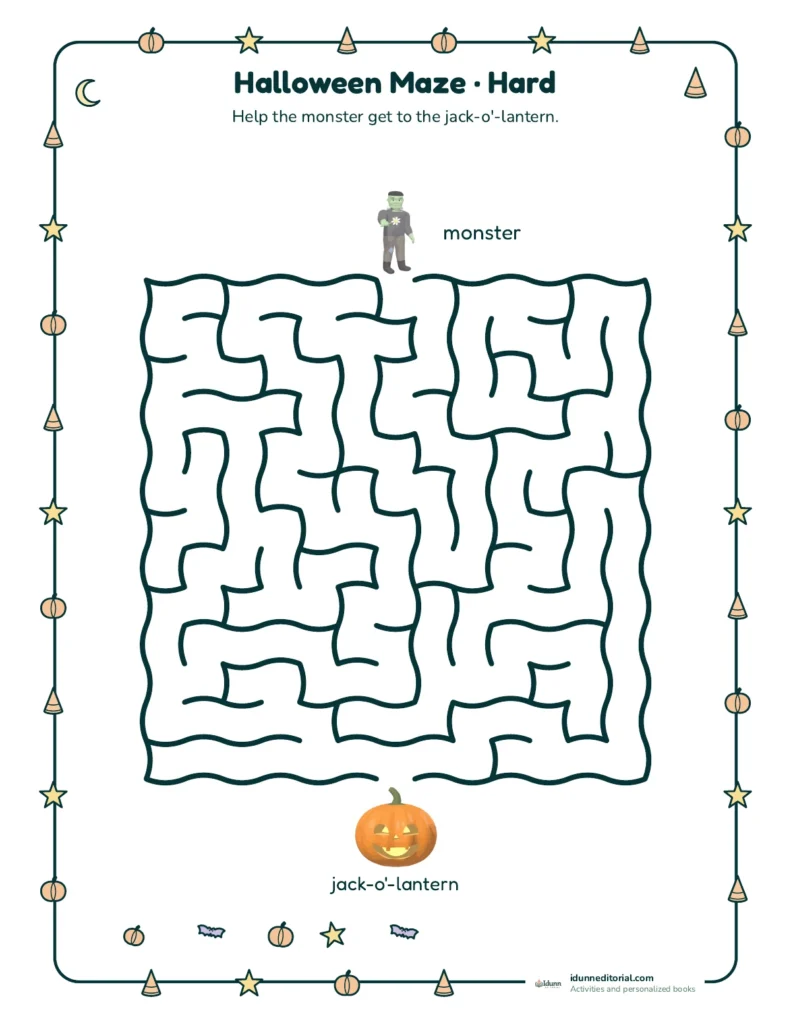 Halloween Mazes for Kids