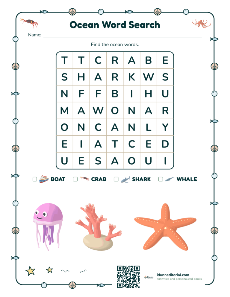 Free word search set