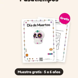 Muestra gratis de los pasatiempos de Día de Muertos
