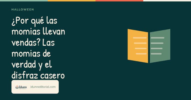 ¿Por qué las momias llevan vendas? Las momias de verdad y el disfraz casero