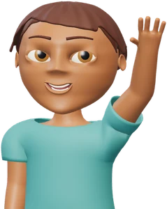 Uno de los personajes que se arman en el personalizador